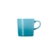 Jogo 2 Canecas Espresso de Cerâmica 100 ml Azul Caribe Le Creuset