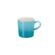 Jogo 2 Canecas Espresso de Cerâmica 100 ml Azul Caribe Le Creuset