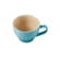 Caneca Bistrô de Cerâmica 400 ml Azul Caribe Le Creuset