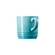 Jogo 4 Canecas Espresso de Cerâmica 100 ml Azul Caribe Le Creuset