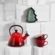 Jogo 4 Canecas Bistrô de Cerâmica 400 ml Vermelho Le Creuset