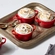 Jogo 4 Mini Cocotte de Cerâmica 10 cm Vermelho Le Creuset